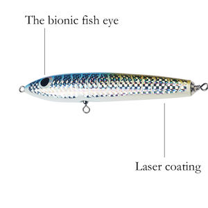 Ftk — appât artificiel en bois pour la pêche, <span class=keywords><strong>leurre</strong></span> pour attraper des poissons, matériel pour pêcher en <span class=keywords><strong>Surface</strong></span>, en bateau, 20cm, 90g - Product Image 5
