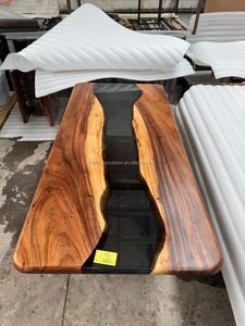 200x80cm ultima personalizzazione mobili per la casa da pranzo caffè ristorante fiume <span class=keywords><strong>in</strong></span> <span class=keywords><strong>legno</strong></span> <span class=keywords><strong>massello</strong></span> <span class=keywords><strong>noce</strong></span> cucina <span class=keywords><strong>in</strong></span> resina epossidica lastra <span class=keywords><strong>tavolo</strong></span> - Product Image 4