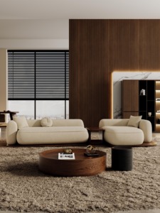 Canapé-lit modulaire moderne une place pour salon, appartement, villa – Tissu doux et confortable, personnalisable – Mobilier de maison - Product Image 3