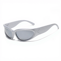 XPZ Nouvelles Lunettes de Soleil Carrées Jamie UV400 à Monture Complète pour Adultes, Idéales pour le Cyclisme, la Montagne, les Sports de Plein Air, la Conduite et les Voyages - Unisexe