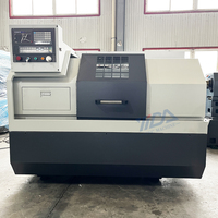 Petit tour CNC à lit plat CK6130, haute précision, haute rigidité, centre d'usinage CNC horizontal entièrement automatique