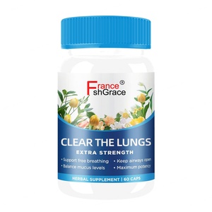 Extracto de Plantas para Pulmones Claros de Alta Calidad, 60 Cápsulas, Apoya la Función Inmunológica, Salud para Mujeres y Hombres, Suplemento para Pulmones Claros - Product Image 1