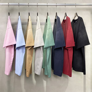 Camiseta gráfica de lavado ácido de gran tamaño Camiseta de hombre con estampado personalizado vintage de algodón 100% - Product Image 2