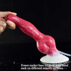 Hot Sell New Animal <b>Dildo</b> Silicone Sex Toy Squirt Water Function Ejaculating <b>Dildo</b> Penis Massage Female Anal Masturbation - Product Image 4