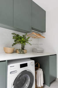 2023 Artisan Contemporain Armoire à Linge Idées Salle Utilitaire Design Décor Buanderie Organisation Inspiration - Product Image 4