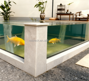 Grote Milieuvriendelijke Energiebesparende Pp-<span class=keywords><strong>Aquarium</strong></span>/Vijver Voor Kantoorwoning Woonkamer Buiten-En Badkamerinrichting-Duurzaam En Stijlvol - Product Image 1