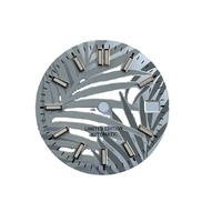 Nouveau cadran de montre de plongée SKX007 de style New Leaf, mouvement NH35 NH36, luminescence bleue BGW9, 28,5 mm, modifié