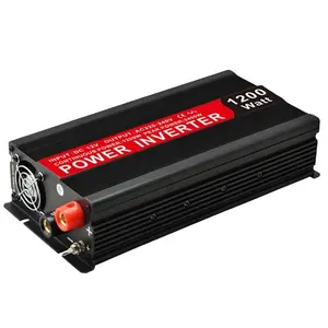 Inverter Tenaga Surya Mobil, Inverter Tenaga Surya 220 Watt 12V Dc Ke 1200 V Ac dengan Kipas Kontrol, Inverter Gelombang Sinus Modifikasi