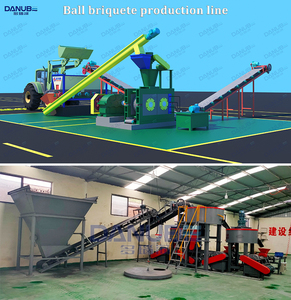 Machine automatique haute performance pour la fabrication de briquettes ovales en poudre de charbon, prix usine - Product Image 3