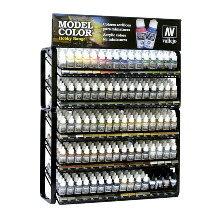 Hot Selling Supermarket Oil Paint Display Stand Metal Display Rack With Custom Logo — view 4