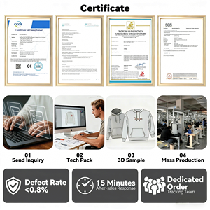 <span class=keywords><strong>Felpa</strong></span> con Cappuccio da <span class=keywords><strong>Uomo</strong></span> Personalizzata in Fabbrica, Stile <span class=keywords><strong>Streetwear</strong></span> con Maschera, Effetto Lavato, Ricami e Dettagli Consumati - Product Image 6