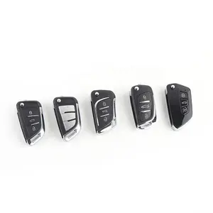 3 Buttons Folding Auto Fob Remote Flip Car Key Shell For Citroen Keyless Entry 307 Blade With Battery Place CE0536