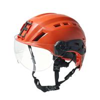 Casque de sécurité industriel à LED en ABS haute résistance, visière légère et réglable, pour le sauvetage, le travail, la construction, les activités de plein air