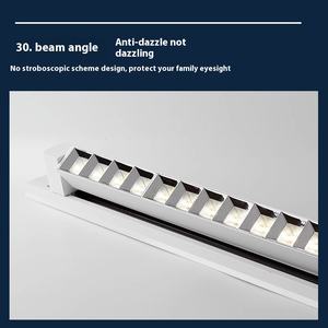 Foco de luz de pista de tira larga LED de alto brillo de salida de fábrica para lugar comercial - Product Image 3