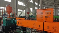 Nouvelle machine extrudeuse automatique de feuilles de mousse PS contrôlée par PLC, avec pompe et moteur, haute performance, écologique, facile à utiliser, marque SHUANGJI