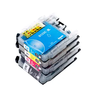 Grosir Cartridge IJ Tinta Printer Inkjet Isi Ulang Tinta LC123 untuk Printer Tinta Brother