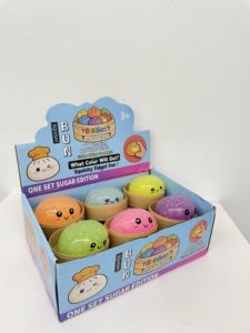 Jouets Squishy Classiques Lumineux dans le Noir en Forme de Boulettes, en TPR Souple et Pailleté, Jouets à Presser, Boîte de Vapeur, Cadeaux d'Halloween - Entrepôt USA - Product Image 6
