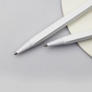 Custom Hexagonal Press Half Metal Ballpoint Pen Metal Aluminum Ballpoint Pen <b>Cheap</b> Price Logo Printed Writing - Product Image 4
