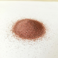 Granulats de grenat marin alluvial 80 mesh sans poussière pour finition de bord supérieure de l'acier inoxydable, du marbre et du verre par découpe jet d'eau