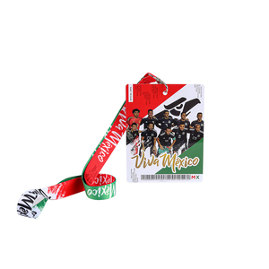 สายคล้องโพลีเอสเตอร์พิมพ์ซับลิเมชันพร้อมที่ใส่บัตรเคสจัดแสดงบัตรประชาชนแบบกำหนดเอง AI-MICH - Product Image 6