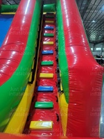 Toboggan gonflable de haute qualité avec piscine détachable pour location de fête