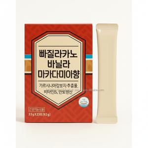 Natural Focus Boost Herbal Formula Café en poudre Boisson à la vanille pour adulte Slim Body Care OEM de Corée - Product Image 1