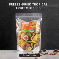 Groothandel Hoge Kwaliteit Gedroogde Vacuümverpakte Gemengde Fruitschijfjes Bulk Export Geassorteerde Tropische Snack Zoete OEM Verpakking