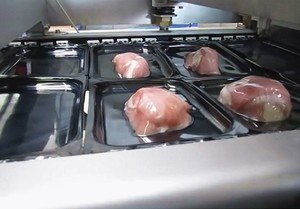 Automatic Thermoforming Skin Packaging Machine for Meat, Automatic Tray Sealing Machine, Machine Emballage Sous Vide <strong>Barquette</strong> - Product Image 5