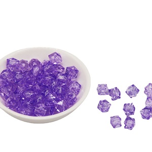 Vente en gros de <span class=keywords><strong>perles</strong></span> carrées en acrylique transparentes colorées de 6/8/10 mm, 500 g/sac, <span class=keywords><strong>perles</strong></span> en vrac pour la fabrication de bijoux - Product Image 6