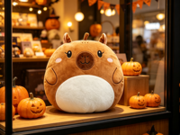 Coussin en peluche Capybara personnalisé, doux et moelleux, pour la décoration de la maison, du canapé et de la chambre à coucher