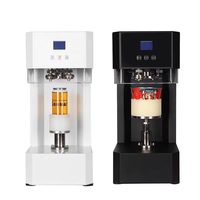 Commerciële automatische machine voor het afsluiten van blikjes, aluminium blikjes voor melkthee, papieren bekers, en lunchboxen.