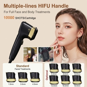 Appareil HIFU 22D Max 2-en-1 13D 18D à double contrôle pour rajeunissement, lifting du visage, raffermissement de la peau, remodelage corporel et brosse nettoyante pour le visage - Product Image 3