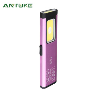 Luz de trabajo Antuke LS07 Cob recargable, linterna LED portátil, mini luz con clip para bolígrafo, para reparaciones de automóviles al aire libre. - Product Image 1