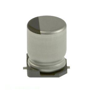 Distribuidor Autorizado, Condensador SMD de Superficie EEE-HAH221UAP, 220 uF, Aluminio, 220UF, 20%, 50V - Product Image 1