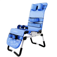 Chaise de douche multifonctionnelle pour handicapés, pliable et réglable, capacité de 160lb, pour les enfants atteints de paralysie cérébrale.