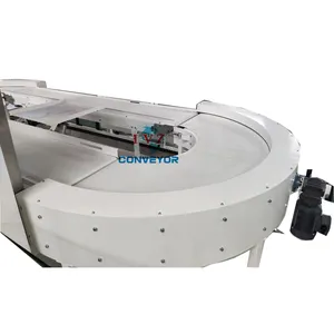 IVZ Curved Straight Flat PU Belt Conveyor Supplier For Goods Transfer