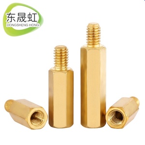 Colonne de support <span class=keywords><strong>hexagonale</strong></span> en laiton Dsh à tête unique, <span class=keywords><strong>vis</strong></span> métriques M3, M4, M5, M6 pour carte mère d'ordinateur - Product Image 4