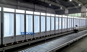 Réfrigérateur à porte unique Foshan Escolo, vitrine pour boissons fraîches, bouteilles, boissons, vitrine en verre, congélateur avec <span class=keywords><strong>casier</strong></span> - Product Image 5