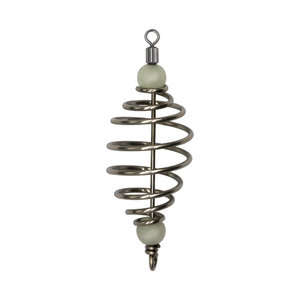 Accessoire d'explosion <span class=keywords><strong>maison</strong></span>-Atomiseur de groupe de pêche à petite bordure à ressort en acier inoxydable pour carpe en position de lac - Product Image 1