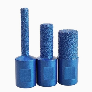Outils de découpe, d'agrandissement de trous et de rainurage diamantés brasés sous vide M10/M14, très demandés, pour plans de travail, lavabos, marbre, granit et carrelage - Product Image 3