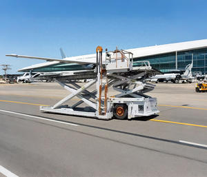 14 Ton Leweike Elektrische Platformtruck Verbeteren De Efficiëntie Van Luchthavenvrachtoverdracht - Product Image 6