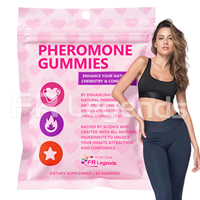 Compléments alimentaires en gommes multivitaminées halal à marque privée OEM pour les hormones féminines, gommes vitaminées pour femmes pour améliorer le charme
