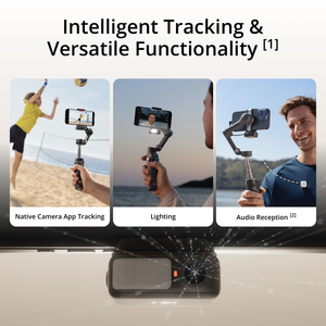 Stabilisateur de smartphone Osmo Mobile 7P, stabilisateur de téléphone, équipement vidéo pour la prise de vue en voyage et la mise en place de la diffusion en direct - Product Image 4