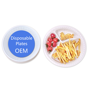 Fabricant d'assiettes en plastique réutilisables, assiettes jetables, assiettes en plastique jetables - Product Image 5