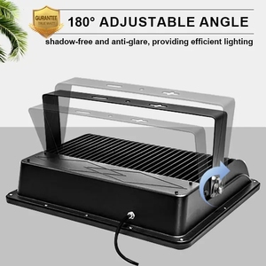 Chất lượng cao nhôm IP65 công suất cao lumen otudoor không thấm nước tiết kiệm năng lượng 50W 100W 150W 200W 300W 400W dẫn ánh sáng Lũ lụt - Product Image 4