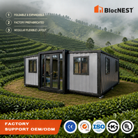 BlocNEST Maison Conteneur Moderne Extensible Préfabriquée Modulaire pour Résidence Familiale