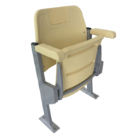 Utilisation intérieure et extérieure en plastique rabattable chaise de stade sièges de gymnastique sièges pour spectateurs