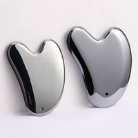 Grande taille Terahertz Gua Sha grattage outil de Massage Guasha conseil pour SPA Acupuncture visage mince V visage outils de beauté en forme de coeur