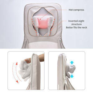 Masseur de cou et de dos à compression d'air relaxant, pétrissage profond des tissus 4D, fournitures de thérapie de réadaptation thaïlandaise, coussin de <span class=keywords><strong>massage</strong></span> - Product Image 2