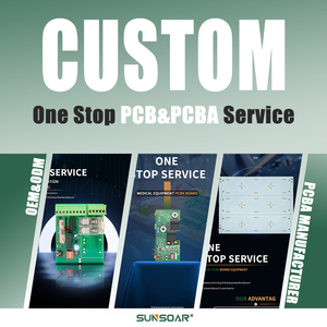 Electronics OEM/ODM Factory Prototyping Green Motherboard <b>PCBA</b> Assembly Services Sunsoar Brand Guangdong Origin FR-4 1.6mm Model - Product Image 6